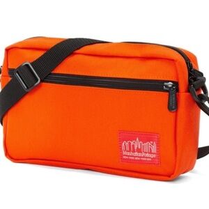 NEW MANHATTAN PORTAGE ORANGE JOGGER BAG